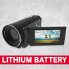 AgfaPhoto Realimove CC4000W - Caméscope Étanche 4K, Écran Tactile 3'', Zoom Numérique 18x, Vidéo 2.7K, Photo 24MP, Modes d'Enreg