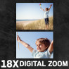 AgfaPhoto Realimove CC2700 – Caméscope Numérique, 2.7K, 24MP, Écran Tactile 3'', Zoom 18X, Télécommande, 2 Batteries Lithium - N