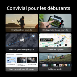 DJI Mini 4K, Drone Caméra 4K UHD, Moins de 249 g, Stabilisation de la Nacelle à 3 Axes, Transmission Vidéo sur 10 km, Retour Aut