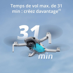 DJI Mini 4K, Drone Caméra 4K UHD, Moins de 249 g, Stabilisation de la Nacelle à 3 Axes, Transmission Vidéo sur 10 km, Retour Aut