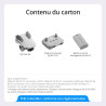 DJI Mini 4K, Drone Caméra 4K UHD, Moins de 249 g, Stabilisation de la Nacelle à 3 Axes, Transmission Vidéo sur 10 km, Retour Aut