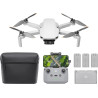 DJI Bundle Fly More Mini 4K, Drone Caméra 4K UHD, Moins de 249 g, Transmission Vidéo sur 10 km, Retour Auto, Trois Batteries, Te