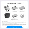 DJI Bundle Fly More Mini 4K, Drone Caméra 4K UHD, Moins de 249 g, Transmission Vidéo sur 10 km, Retour Auto, Trois Batteries, Te