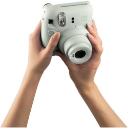 instax Mini Appareil Photo instantané 12, Exposition Automatique avec Objectif Selfie intégré, Vert Menthe