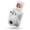 instax Mini Appareil Photo instantané 12, Exposition Automatique avec Objectif Selfie intégré, Blanc Argile