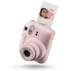 instax Mini Appareil Photo instantané 12, Exposition Automatique avec Objectif Selfie intégré, Rose Fleuri