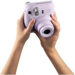 instax Mini Appareil Photo instantané 12, Exposition Automatique avec Objectif Selfie intégré, Violet Lilas