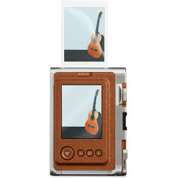 instax Mini Evo Marron Appareil Photo et imprimante avec écran LCD de 2,7 Pouces, 10 Effets d'objectif et 10 Effets de Film