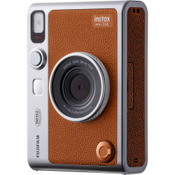instax Mini Evo Marron Appareil Photo et imprimante avec écran LCD de 2,7 Pouces, 10 Effets d'objectif et 10 Effets de Film