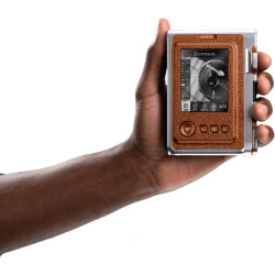 instax Mini Evo Marron Appareil Photo et imprimante avec écran LCD de 2,7 Pouces, 10 Effets d'objectif et 10 Effets de Film