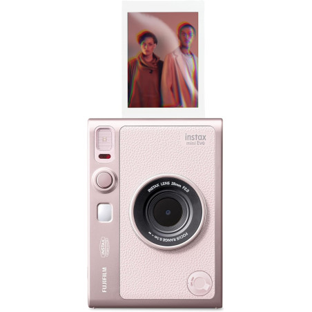 instax Mini Evo, Appareil Photo numérique et imprimante Photo Hybride 2-en-1 écran LCD Tactile de 2,7 Pouces, avec 10 objectifs 