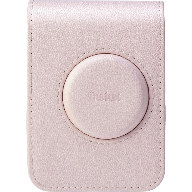 instax Mini Evo Housse pour Appareil Photo numérique et imprimante, Rose pâle