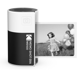 Kodak Memo Shot Era - Appareil Photo numérique instantané & Imprimante Photo, Blanc (Appareil Photo + 1 Rouleau de Papier Photo 