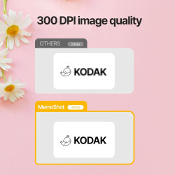 KODAK Memo Shot Era - Recharge Papier Photo One-Touch (9 Rouleaux de Papier Photo)