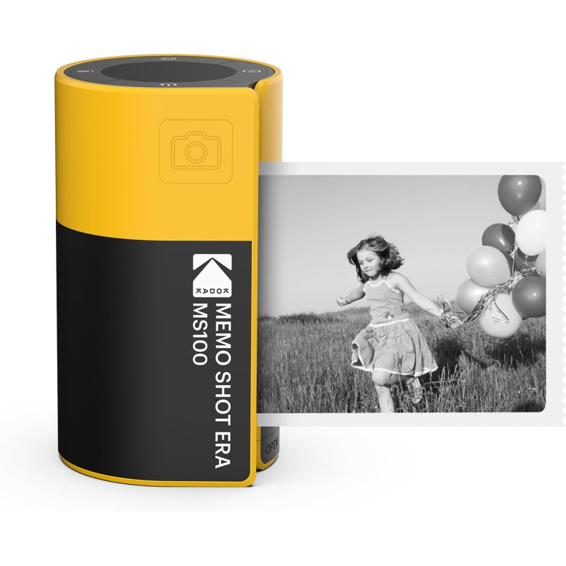 Kodak Cam Shot Mini 1 - Appareil Photo Compact Jaune pour Capturer Vos Souvenirs