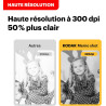 Kodak Memo Shot Era Cadeau Noel - Appareil Photo numérique instantané & Imprimante Photo, Jaune (Appareil Photo avec 1 Rouleau d