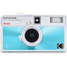 Kodak EKTAR H35N - Pack Appareil Photo Demi-Cadre avec Film Kodak Ultramax 400/24EXP 35 mm (Bleu émaillé)