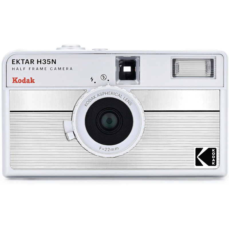 Kodak Ektar H35N Appareil Photo Demi-Cadre 35 mm, Fonction Ampoule, Filtre d'étoile, lentille revêtue (Film et Batterie Non Incl