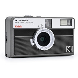 Kodak EKTAR H35N Appareil Photo Demi-Cadre, 35 mm, réutilisable, sans Mise au Point, Fonction Ampoule, Filtre étoile intégré, Ob