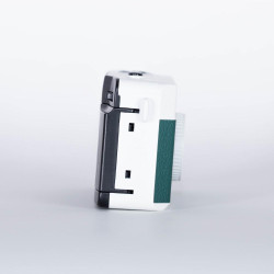Kodak Pack F9 Argentique + Pellicule 100 ASA - Appareil Photo Rechargeable 35mm Vert, Objectif Grand Angle Fixe, Viseur Optique,