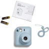 Fujifilm Instax Mini 12 Appareil Photo instantané avec Pack de 20 pellicules Bleu Pastel
