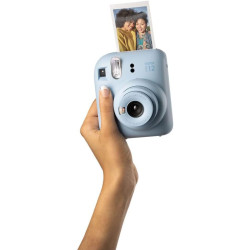 Fujifilm Instax Mini 12 Appareil Photo instantané avec Pack de 20 pellicules Bleu Pastel