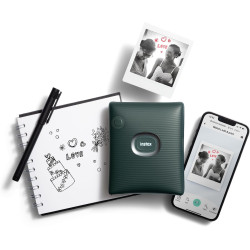 Instax square link smartphone photo printer, midnight vert
