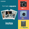 Instax square link smartphone photo printer, midnight vert