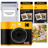 KODAK Mini Shot 3 Era 4PASS 2-in-1 Appareil Photo Instantané et Imprimante Photo Portable (7,6x7,6cm) (Lot Accessoire avec 68 Fe
