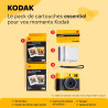 KODAK Mini Shot 3 Era 4PASS 2-in-1 Appareil Photo Instantané et Imprimante Photo Portable (7,6x7,6cm) (Lot Accessoire avec 68 Fe