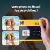 KODAK Mini Shot 3 Era 4PASS 2-in-1 Appareil Photo Instantané et Imprimante Photo Portable (7,6x7,6cm) Appareil Photo + Paquet av