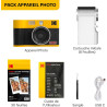 KODAK Mini Shot 2 Era 4PASS 2-in-1 Appareil Photo Instantané et Imprimante Photo Portable (5,3x8,6cm) (Appareil Photo + Paquet a