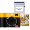 Kodak Mini Shot 3 Era 4PASS 2-in-1 Appareil Photo Instantané et Imprimante Photo Portable (7,6x7,6cm) (Appareil Photo + Paquet a