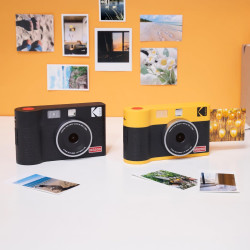 KODAK Mini Shot 2 Era 4PASS 2-in-1 Appareil Photo Instantané et Imprimante Photo Portable (5,3x8,6cm) Lot Accessoire avec 38 Feu