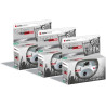 Agfaphoto pack 3 x 601026 - appareil photo jetable lebox noir&white, 27 photos, objectif optique 31 mm - gris