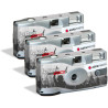 Agfaphoto pack 3 x 601026 - appareil photo jetable lebox noir&white, 27 photos, objectif optique 31 mm - gris