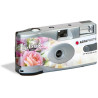 AgfaPhoto Pack 2 x 601025 - Appareil Photo Jetable LeBox Wedding, 27 Photos, Objectif Optique 31 mm - Gris