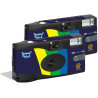 GT PHOTO GT27FL Realishot Flash - Pack de 2 Appareil Photo Jetable 35mm avec Flash, 27 Poses, Idéal pour Événements, Voyages et 