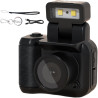 Petit appareil photo rétro, appareil photo rétro Snap, caméscope numérique 1080p vintage avec lampe de poche LED, Cemera vidéo p