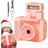 Appareil photo Snap rétro, petit appareil photo vintage | caméscope numérique 1080p vintage avec lampe de poche LED,Cemera vidéo