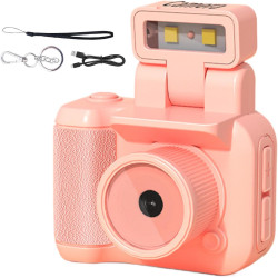 Appareil photo Snap rétro, petit appareil photo vintage | caméscope numérique 1080p vintage avec lampe de poche LED,Cemera vidéo