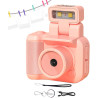 Appareil photo Snap rétro, petit appareil photo vintage | caméscope numérique 1080p vintage avec lampe de poche LED,Cemera vidéo