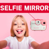 AgfaPhoto Pack Realikids Instant Cam + 1 Carte Micro SD 32GB - Appareil Photo Instantané Enfant, Ecran LCD 2,4', Batterie Lithiu