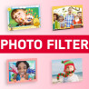 AgfaPhoto Pack Realikids Instant Cam + 1 Carte Micro SD 32GB - Appareil Photo Instantané Enfant, Ecran LCD 2,4', Batterie Lithiu