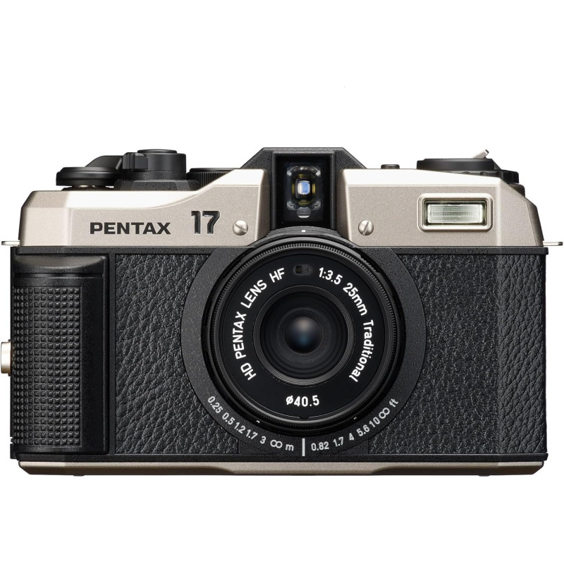 PENTAX Appareil Photo Compact argentique à focale Fixe, conçu pour capturer des Photos au Demi-Format