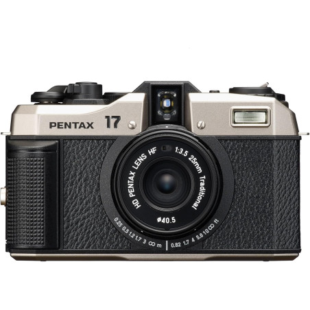 PENTAX Appareil Photo Compact argentique à focale Fixe, conçu pour capturer des Photos au Demi-Format