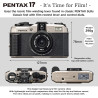 PENTAX Appareil Photo Compact argentique à focale Fixe, conçu pour capturer des Photos au Demi-Format
