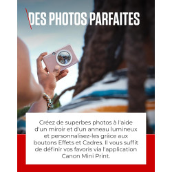 Canon Zoemini S2 Appareil photo instantanné + imprimante , Rose Doré