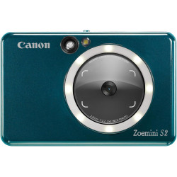 Canon Zoemini S2 Appareil photo instantanné + imprimante , Turquoise Foncé