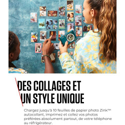 Canon Zoemini S2 Appareil photo instantanné + imprimante , Turquoise Foncé